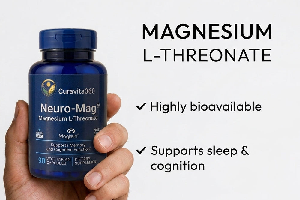 Neuro-Mag® Magnesium L-Threonate — 90 Vegetarian Capsules