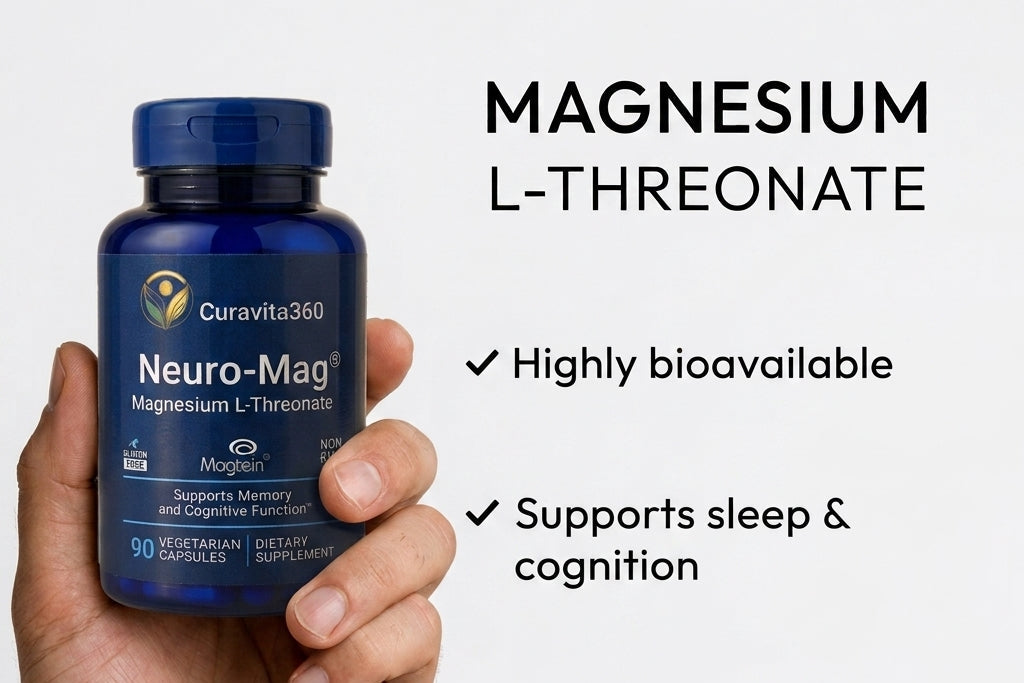 Neuro-Mag® Magnesium L-Threonate — 90 Vegetarian Capsules
