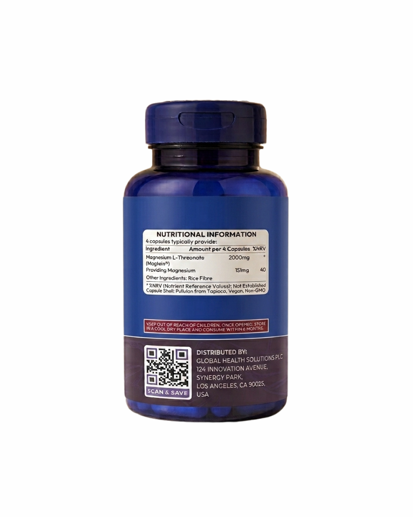 Neuro-Mag® Magnesium L-Threonate — 90 Vegetarian Capsules